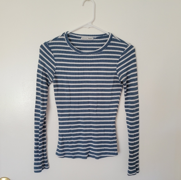 Reformation Blue Striped Clark Top - Picture 2 of 6